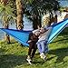 SONGMICS Ultra-Lightweight Portable Hammock Hold up to 660LB Single Double Parachute Nylon Camping Hammock Swing Bed 118