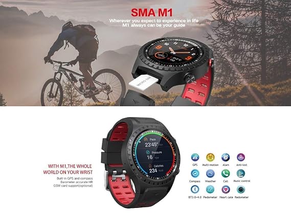 LEMFO M1 Smart Watch Soporte Micro Tarjeta SIM Bluetooth Dial ...