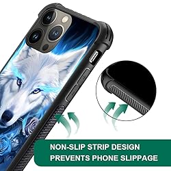 CARLOCA Compatible with iPhone 12 Pro Case,White