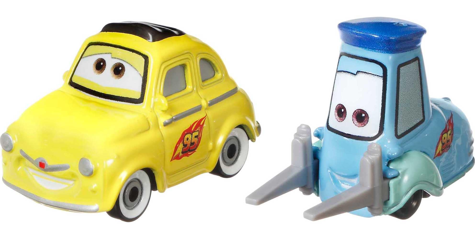 Disney Cars FJH93 Cars 3 Luigi and Guido Vehicle