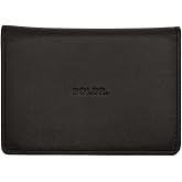BOLDR. Black Leather Bifold Wallet for Men, Slim Minimalist Magnetic Wallet with 9 Pockets up to 12 cards 2 Cash Pockets