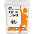 BulkSupplements.com Passion Flower Extract Powder - Passion Flower Supplement, Passion Flower 1000mg - Herbal Supplement, Gluten Free, 1000mg per Serving, 100g (3.5 oz) (Pack of 1)