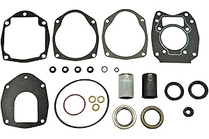 SeaSierra 43035A4 Lower Unit Gearcase Seal Kit for Mercury Mariner Outboard 30-125 HP Motor 26-43035A4 Sierra 18-2626
