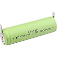 Kastar Rechargeable Shaver Battery Pack AA 1.2V 2000mAh Fits Braun, Norelco, Remington Shaver Models and Others (deatil Compatible Models Please Search The Below Description)