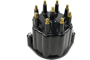 Pertronix D650710 Black Male Cap for Flame-Thrower Billet Distributor 8 Cylinder Engine