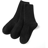 Embouro Wool Cashmere 3 Pair Socks for Women and Men, with Gift Box