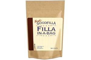 Wood Grain Filler & Putty Powder - Innovative Formula - Filla-In-A-Bag - Walnut - 12 oz By Goodfilla | Repairs, Finishes & Patches | Paintable, Stainable, Sandable & Quick Drying | Zero Waste