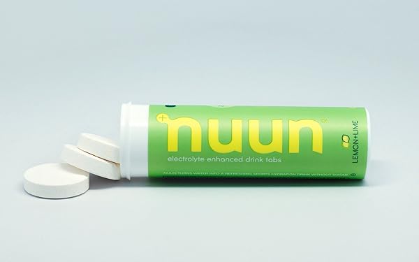 NUUN SPORT ELECTROLYTE TABLETS WITH MAGNESIUM, CALCIUM, POTASSIUM, CHLORIDE & SODIUM, GLUTEN FREE & VEGAN, MIXED FLAVORS, 4 PACK (40 SERVINGS TOTAL)