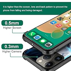 CARLOCA Compatible with iPhone 12 Pro Case,White