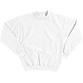 Gildan - Youth Crewneck Sweatshirt - White S