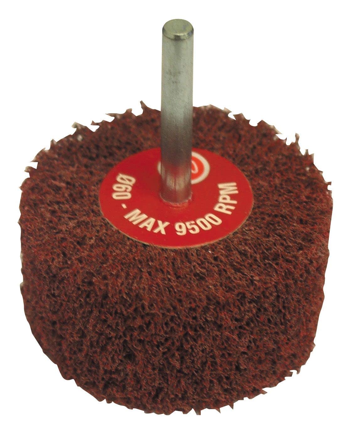 CALFLEX RVF8050/6.280 - Ruedas fibra con vástago RVF (Ø Ext. 80 mm; Espesor 50 mm; Vástago 6 mm; Grano 280)