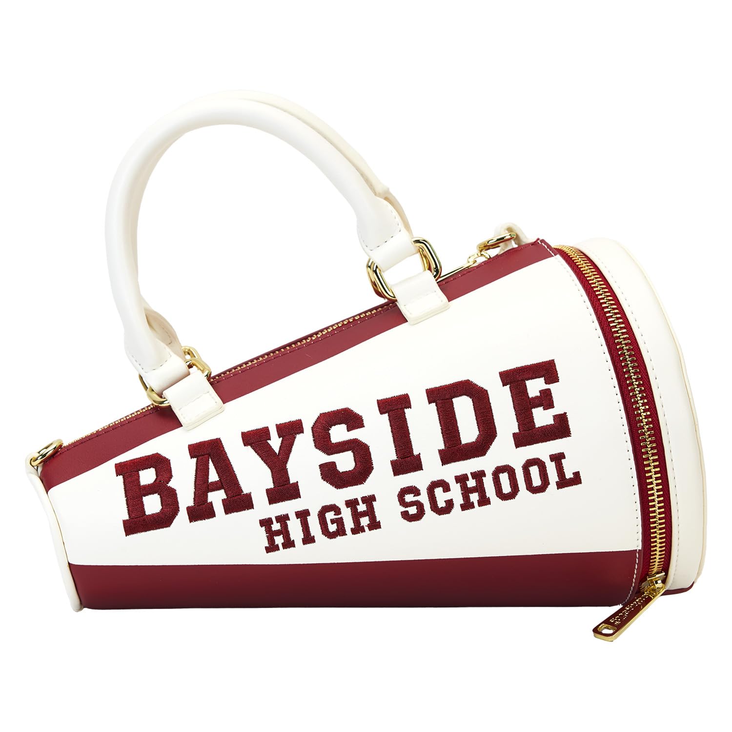 Photo 1 of Loungefly Universal Saved by The Bell Bayside High Megaphone Figural Crossbody Bag