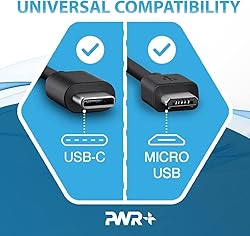 UL Listed Pwr 6.5Ft Extra Long AC Adapter for