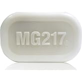 MG217 Psoriasis Dead Sea Exfoliating Bar Soap - Dead Sea Salt, Mud, Aloe Vera, Vitamin E &amp; Rose Geranium Oil for Psoriasis Skincare, 3.2oz