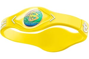 POWER·BALANCE POWER BALANCE The Original Genuine Performance Wristband, Silicone Rubber Wristbands Bracelets Sports Bracelet Wristband for Men Women, Power Bangles, Safe Waterproof Lightweight Durable, Size M