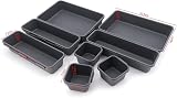 Addis 8pc Interlocking Drawer Organiser Trays White Storage Plastic view 6