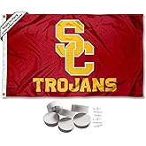 College Flags & Banners Co. USC Trojans SC Logo New Banner and Tapestry Wall Tack Pads