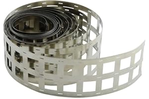 Bestol 5 Meters 2P/3P/0.15x8mm/0.12x8mm/18x6x50mm Nickel alloy Strip for Battery Spot Welding, Connect battery in Paralle