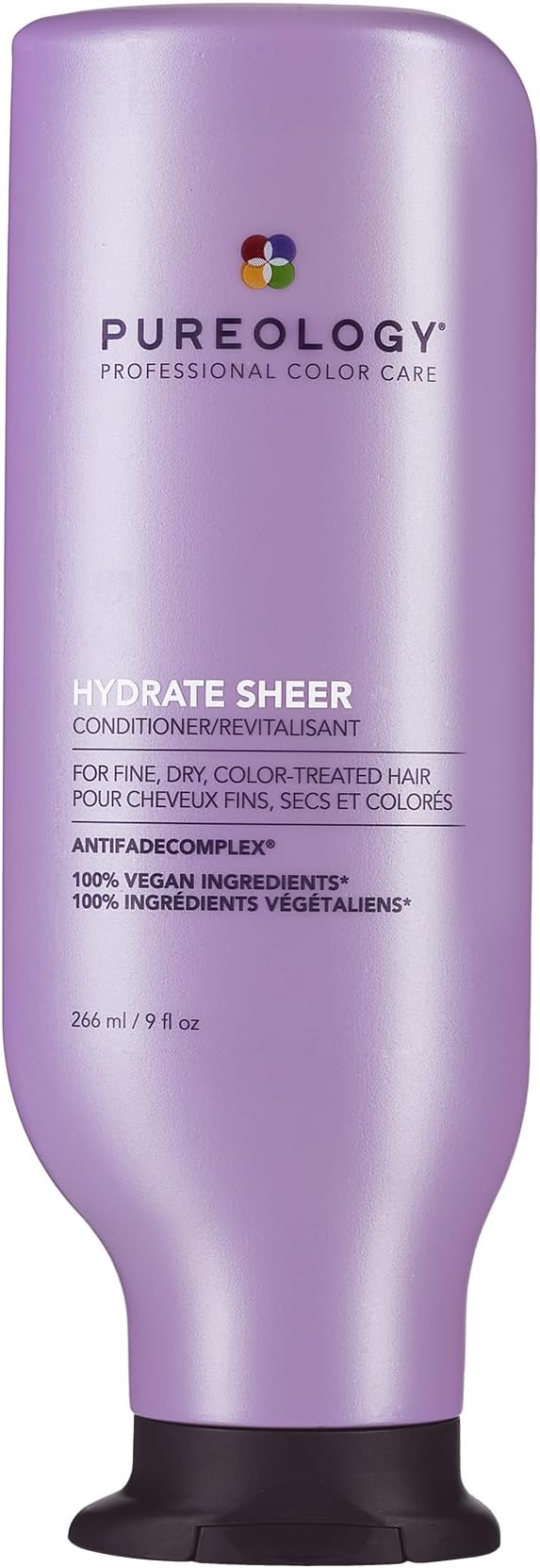 Pureology Hydrate Sheer Conditioner Lightweight Vegan Silicone-Free Fine