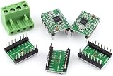 Walfront RAMPS 1.4 Controller Mega 2560 Board 5x A4988 Drivers + Heat Sinks view 9