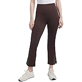 Danskin Womens Crop Slit Flare Yoga Pants