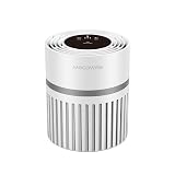 MEGAWISE Air Purifier for Large Rooms, Home, Pets, Bedrooms, Up To 1076 ft² H13 True HEPA Filter, 25db Filtration System Cleaner Odor Eliminators, Remove 99.97% Dust Smoke VOCs
