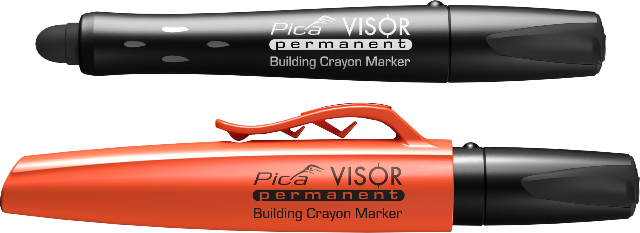 Pica Visor Permanent Refillable Longlife Industrial Marker Black 990/46
