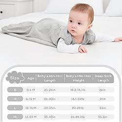 Yoofoss Baby Sleep Sack 18-24 Months 100% Cotton