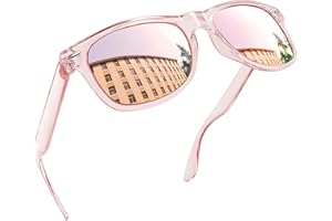 Joopin Polarized Sunglasses for Men Women UV400 Protection Square Womens Sunglasses Trendy Ladies Shades for Driving