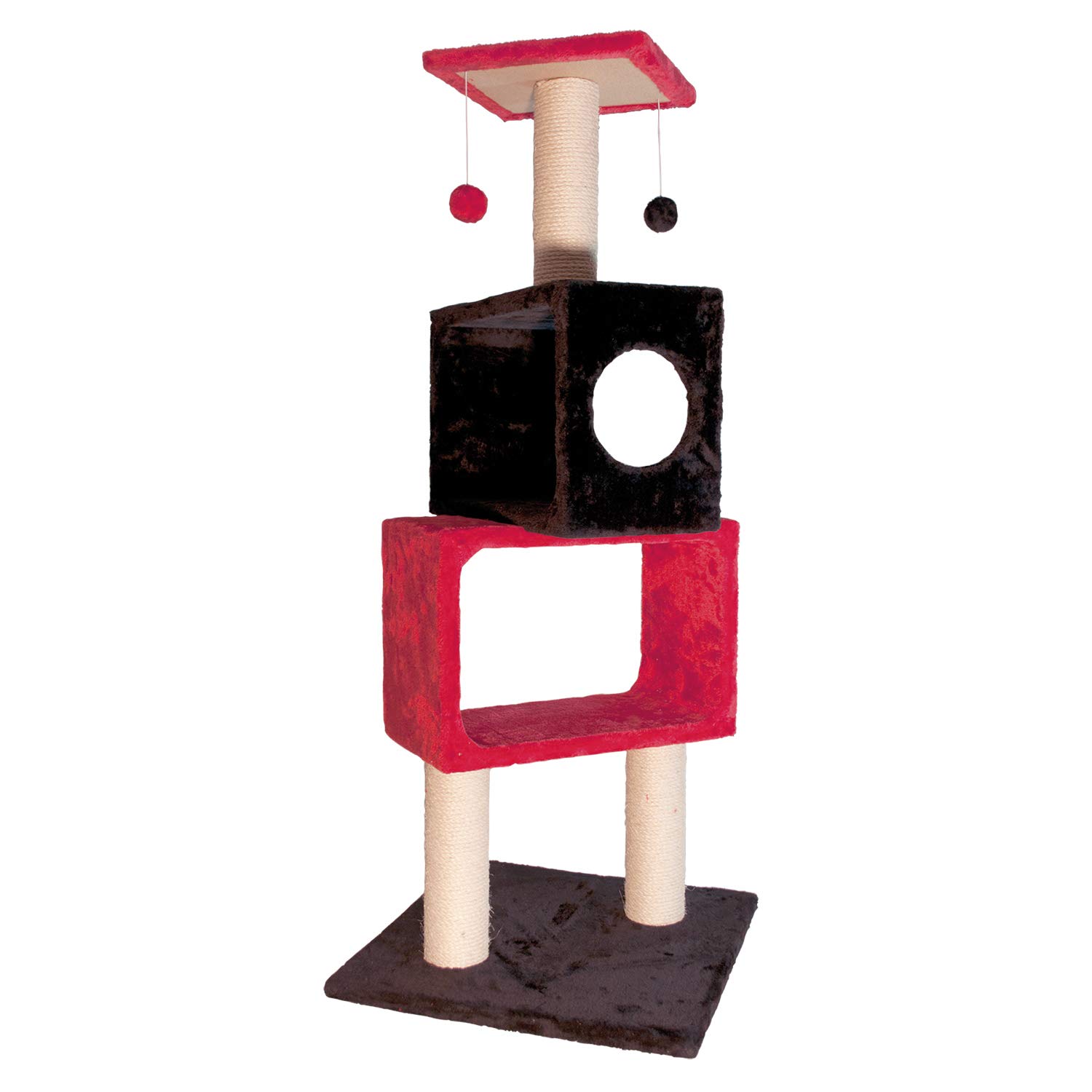 Arquivet Red and Black Scraper, 50 x 50 x 12450 x 50 x 124