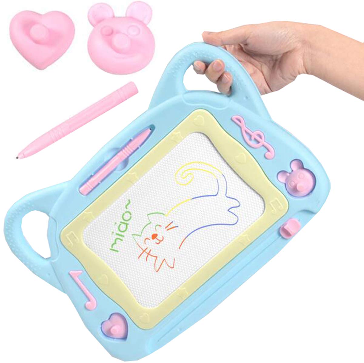 Liuer Lavagna Magnetica Per Bambini 2 3 4 Anni Lavagnetta Magica Cancellabile Portatile Magnetico Per Bambini Giocattoli Educativo Tavolo Da Disegno Magneticotavolo Da Disegno Blu Lavagne Attivita Creative