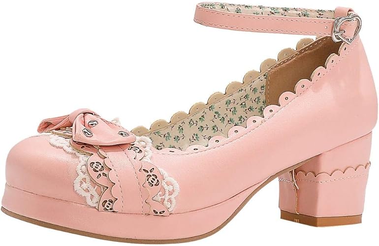 Top Quality Block Heels Mary Jane Shoes Women Pumps 2019 Autumn Leather Shoes Platform Square 