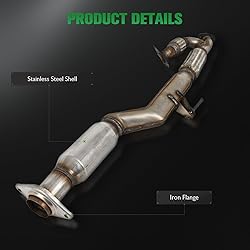 SCITOO 643144 Rear Catalytic Converter Fit For