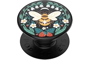 ​​​​PopSockets Phone Grip with Expanding Kickstand, Adhesive Grip, Cute PopSockets - Bee Boho