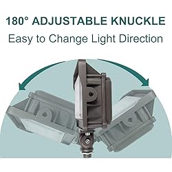 kadision LED Flood Light Outdoor with Dusk to Dawn