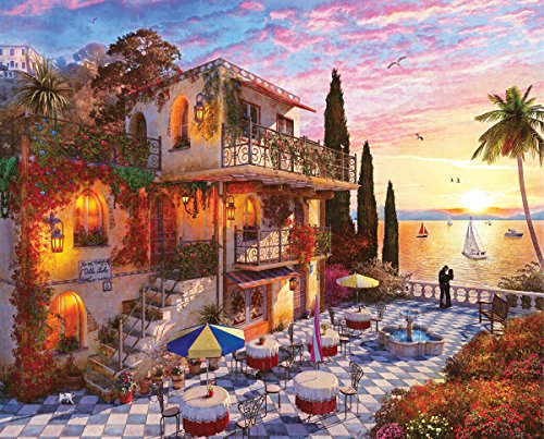 1000 Piece Jigsaw Puzzle Mediterranean Romance, Multi