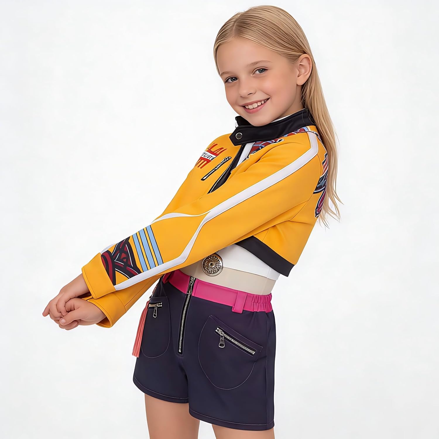 Halloween Costume Set for KPop Singer Accessory Set Outfit for Girls