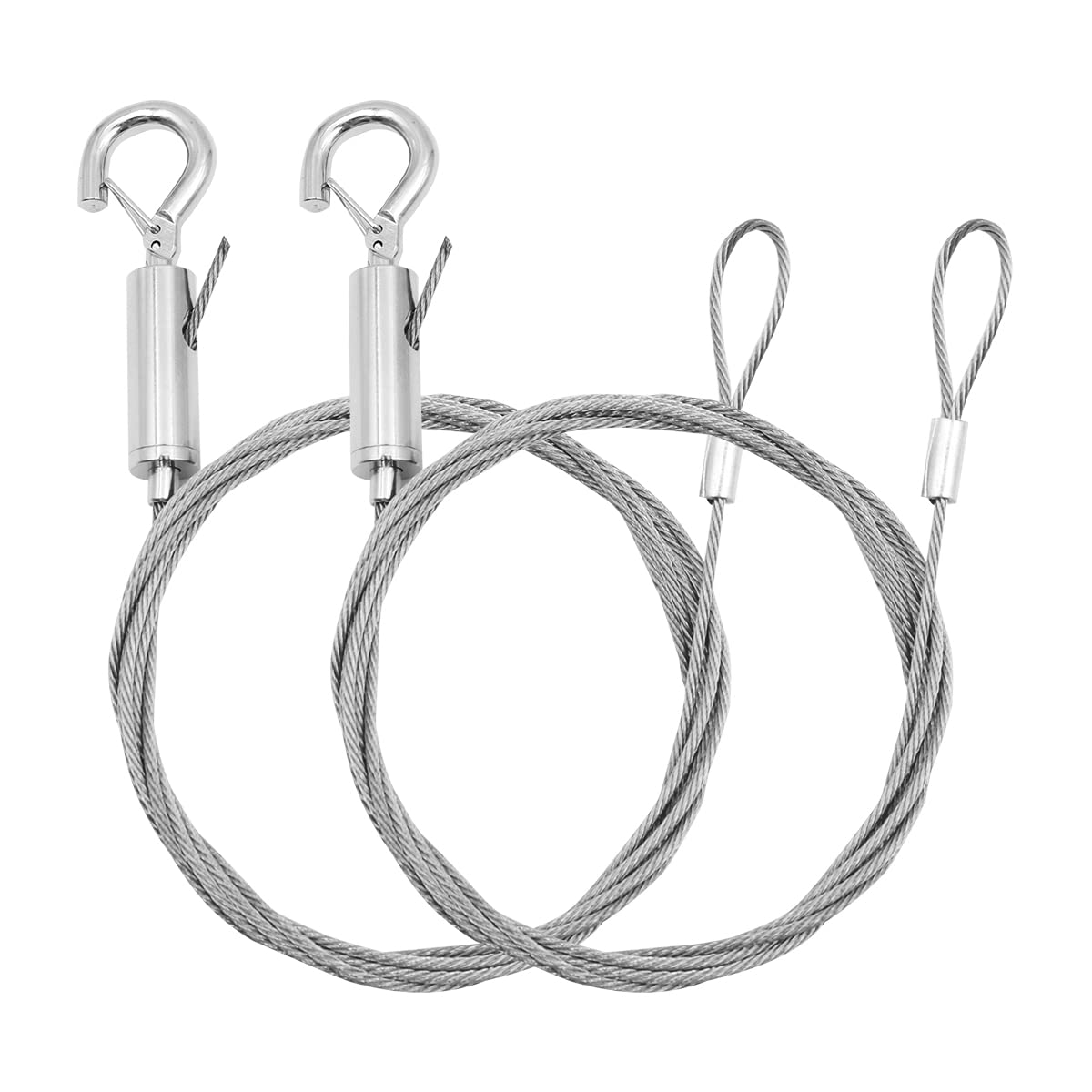 Shiwaki Suspension Rope Hanging Hanger Wire Hanging Lock Wire Hook lamp Hanging Spring Hook Pendant lamp Accessories for Hanging Picture Frames