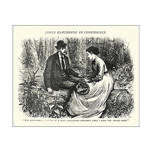 10x8 Print of Dickens s Hard Times - James Harthouse in Confidence (14632307)