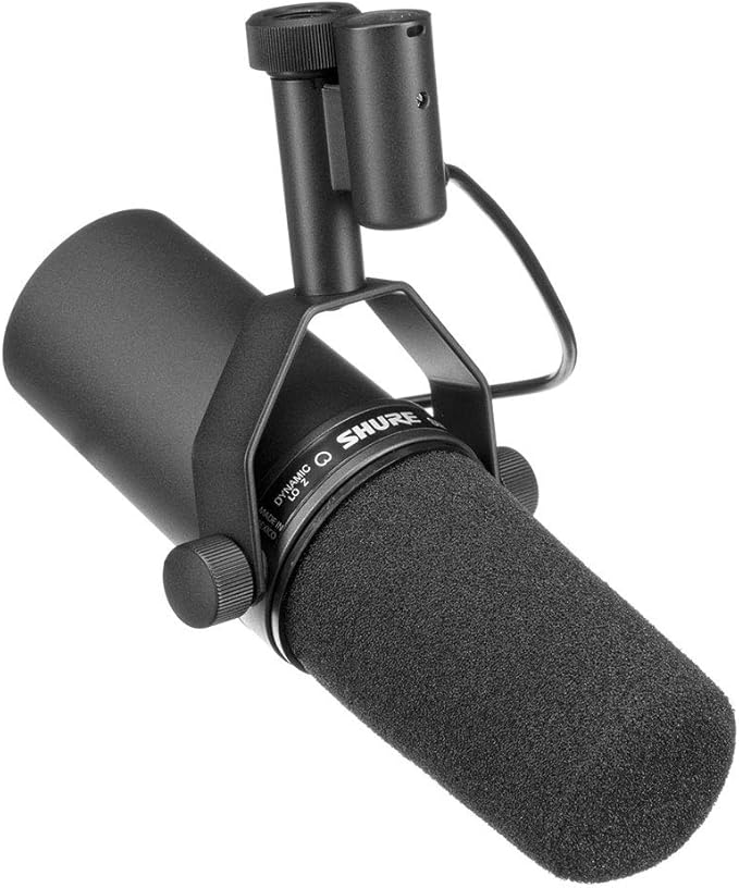 Amazon Com Shure Sm7b Vocal Dynamic Microphone Cardioid Musical Instruments