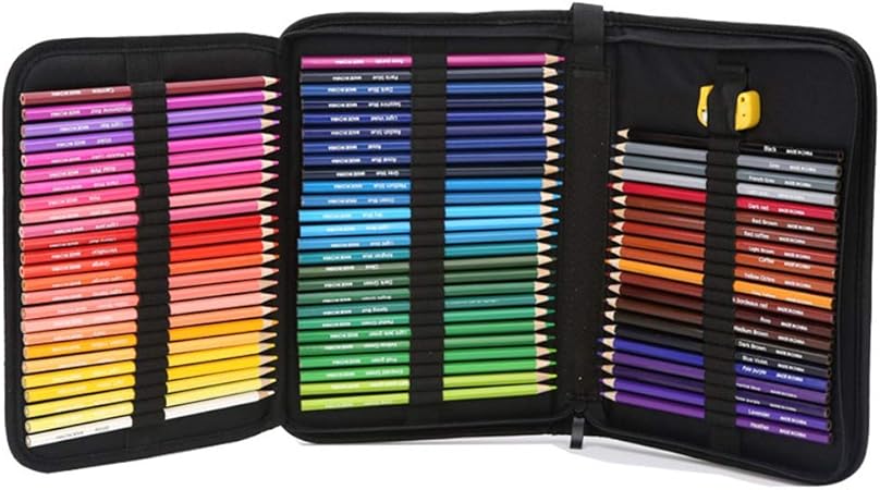 Amazon 色鉛筆 72色 セット 収納 ケース付き 塗り絵 お絵描き 画材 卒園 入園 入学 プレゼントに 色鉛筆 文房具 オフィス用品