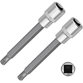 1 PCS DSG Gearbox Clutch Motor Unit Unlocking Tool for Ford DPS6/6DCT250 Focus, Car Dual Clutch Transmission Reset Tool,14 Spline 3/8" Drive,Dual Clutch Transmission Actuator Motor Release Unlock Tool