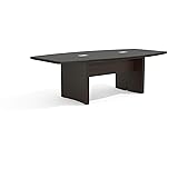 Safco Mayline ACTB8LDC Aberdeen Table, 8', Mocha