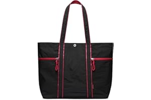 Caitina Large Tote Bag for Women Lightweight Travel Tote Gym tote with Compartments Work Tote for Gym Travel Dance Yoga Bag