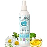TotLogic Kids Detangler Hair Spray and Toddler Leave In Conditioner - Naturally Scented with Essential Oils - Original, 8 oz