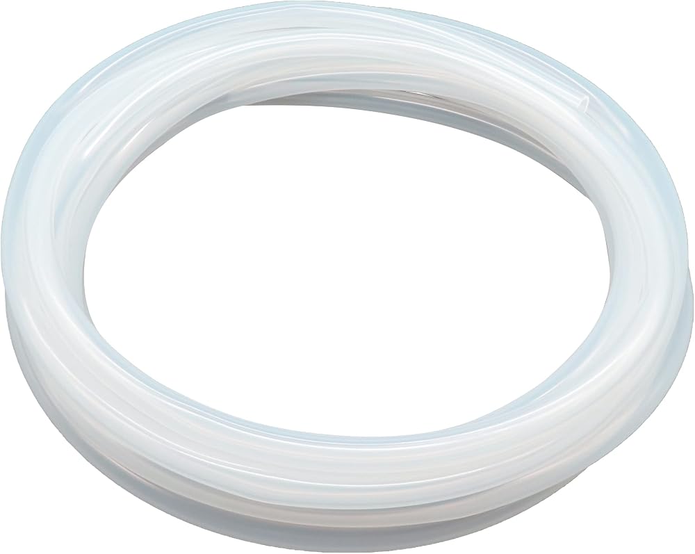 LAVMHAB Silicone Tube 8mm ID x 11mm OD, 1.5M Food Grade Clear Hose Flexible