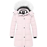 ZSHOW Girls' Winter Coat Long Hooded Parka Soft Fleece Puffer Jacket with Removable Hood
