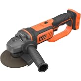 BLACK+DECKER 18V Cordless 115mm Angle Grinder, BCG720N-XJ | Bare Unit, Battery and Charger Not Included