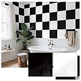 practicalWs 10pcs-5 Black & 5 White Peel and Stick