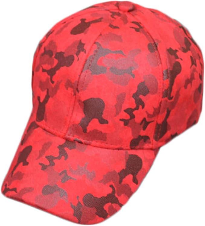 Soluo Classic Cotton Camo Made Adjustable Washed Distressed Cap